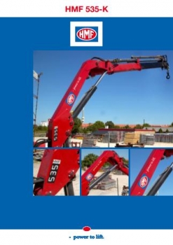hydraulický nakládací jeřáb 535 - K1 až K4