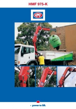 hydraulický nakládací jeřáb 975 - K1 až K4