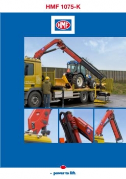 hydraulický nakládací jeřáb 1075 - K1 až K4