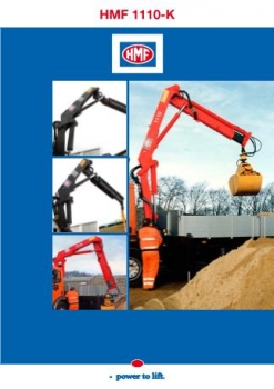 hydraulický nakládací jeřáb 1110 - K1 až K4