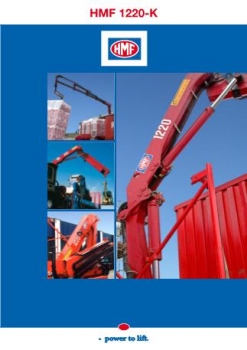 hydraulický nakládací jeřáb 1220 - K1 až K4
