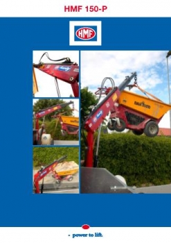 hydraulický nakládací jeřáb 150 - T1 až T2