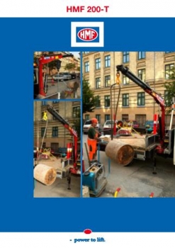 hydraulický nakládací jeřáb 200 - T1 až T2