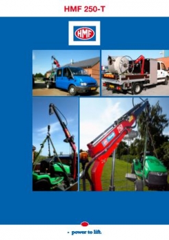 hydraulický nakládací jeřáb 250 - T2