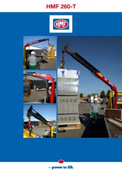 hydraulický nakládací jeřáb 260 - T2