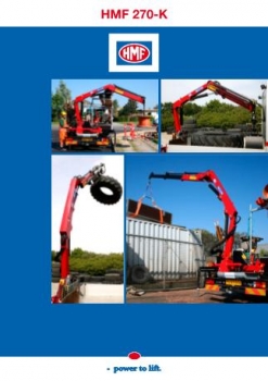hydraulický nakládací jeřáb 270 - K2 až K3