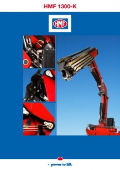 hydraulický nakládací  jeřáb 1300 - K1 až K6