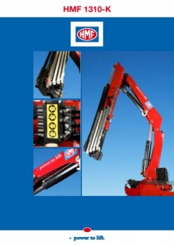 hydraulický nakládací jeřáb 1310 - K1 až K6