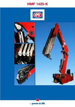 hydraulický nakládací jeřáb 1420 - K1 až K6