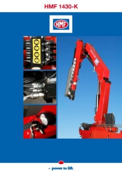 hydraulický nakládací jeřáb 1430 - K1 až K6