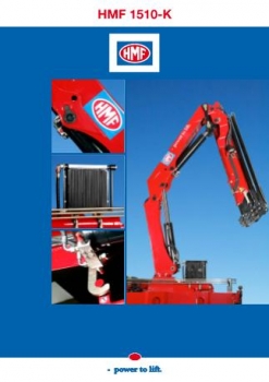 hydraulický nakládací jeřáb 1510 - K1 až K6