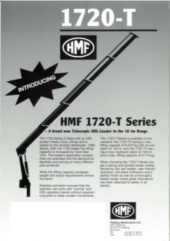 hydraulický nakládací jeřáb 1720 - K1 až K6