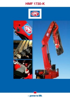 hydraulický nakládací jeřáb 1730 - K1 až K6