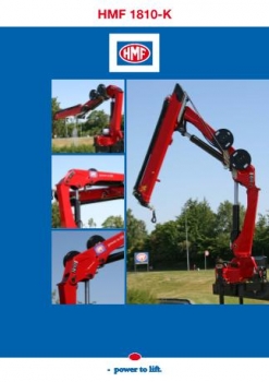 hydraulický nakládací jeřáb 1810 - K2 až K8