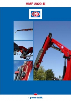 hydraulický nakládací jeřáb 2020 K2 až K8