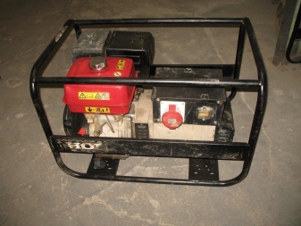 Použitý stroj - elektrocentrála Honda ECT 7000